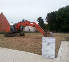 La pelleteuse pr&ecirc;te &agrave; l'action!