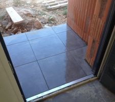 Hall d'entrée carrelé