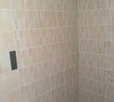 Intérieur douche italienne (manque le sol)