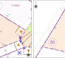 Plan du terrain - lot n&deg;50