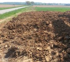 Problème de stockage de la terre...