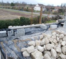 Fa&ccedil;ade Nord- chainage b&eacute;ton