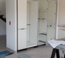 Pose armoires murales