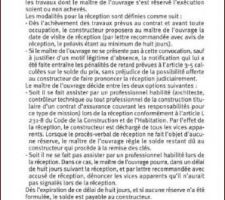 Un peu de lecture :

Art. 2.7 du CCMI : Réception, modalités et délais de 8 jours pour le paiement des 5%.