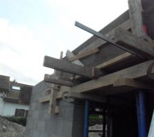 Coffrage des linteaux