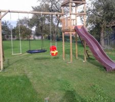 Aire de jeux installées en juin