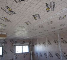 Membrane en surpression lors du test