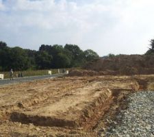 Acc&egrave;s chantier avec fondation