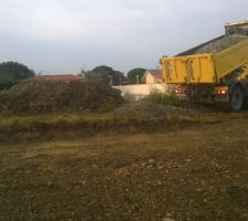 Arriv&eacute;e du camion