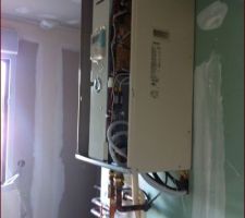 Pompe &agrave; chaleur, unit&eacute; int&eacute;rieure.