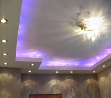 Vue partiel du plafond terminé