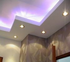 Vue partiel du plafond terminé