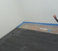 Carrelage salle de bain (2ème journée)