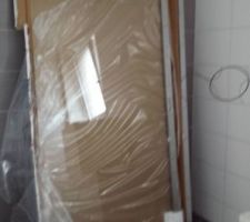 Cloison vitr&eacute;e douche