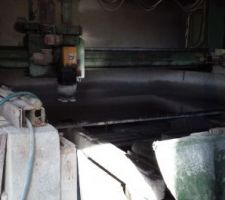 Pon&ccedil;age plaque granit