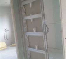 Pose galandage salle de bain