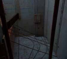 Coffrage escalier (partie non fini)