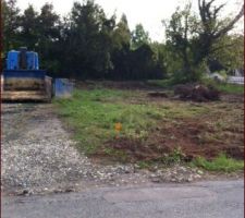 Et voila les arbres et la cloture n'existe plus et le conducteur de travaux nous a appel&eacute; ce matin pour nous annoncer que le chantier allait bient&ocirc;t commencer, on a h&acirc;te mais on voit les choses bouger et &ccedil;a fait plaisir!