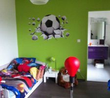 Chambre de ma fille footballeuse