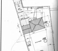 Implantation maison sur terrain