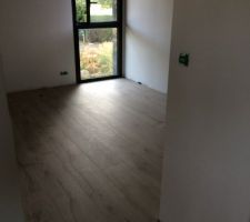 Chambre du haut, cela commence &agrave; prendre forme