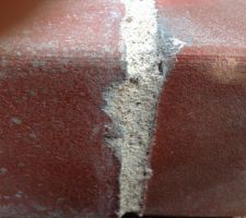 Et là, voici la finition de tout les joint mais d'après eux "c'est normal on aura pas mieux......"