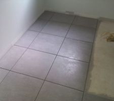Carrelage du cellier