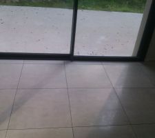 Carrelage 60x60 du salon