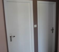 Porte chambre 4 et sdb etage.