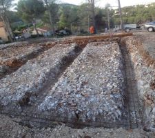 Ferraillage en cours