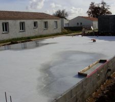 La chape coulée