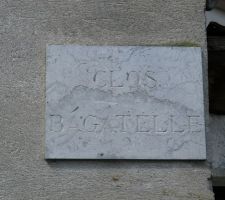 Clos bagatelle...