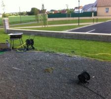 Mise en place chapeaux...