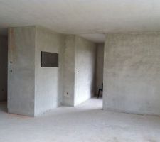 Pl&acirc;tre termin&eacute; (pas tout &agrave; fait) r&eacute;servation aquarium (120x50)