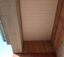 "Plafond" du porche