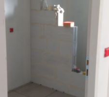 Mur de la douche italienne