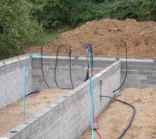 Installations des arrivée d'eau