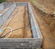 Installations des arrivée d'eau