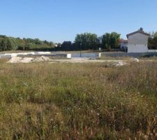 Le terrain d&eacute;but octobre 2013