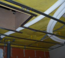 Réseau de ventilation - dressing / WC
