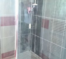 Je regrette pas d'avoir fait une grande douche 1x1,5 mettre