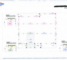 Massifs prévus pour les fondations
