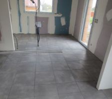 Carrelage rdc avec joints