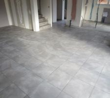Carrelage rdc