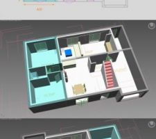 Plan d'esquisse (Autodesk 3dsMax) à destination de la consultation des entreprises