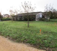 Le fameux piquetage de la maison avant terrassement