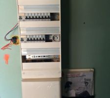 Raccordement coffret electrique et VDI Grade3 (Internet )