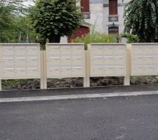 Boites aux lettres du lotissement