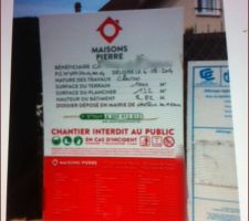 Et voilà enfin la panneau du PC accordé le 04/08/14 !!!!