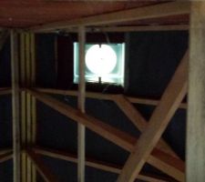 Souche du conduit de fum&eacute;e depuis le 1er &eacute;tage